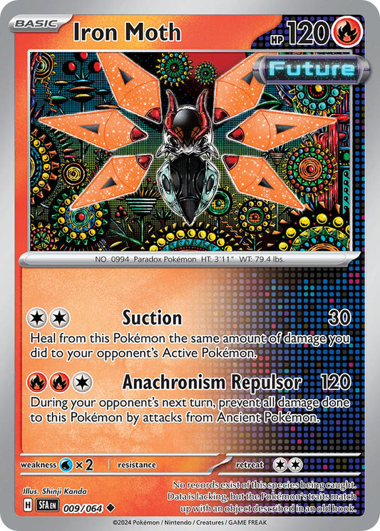 (009/064) Pokemon TCG Shrouded Fable Single: Iron Moth   Uncommon