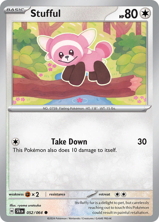 (052/064) Pokemon TCG Shrouded Fable Single: Stufful   Common