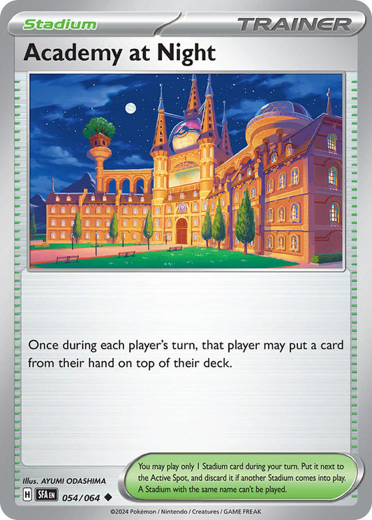 (054/064) Pokemon TCG Shrouded Fable Single: Academy at Night  Uncommon