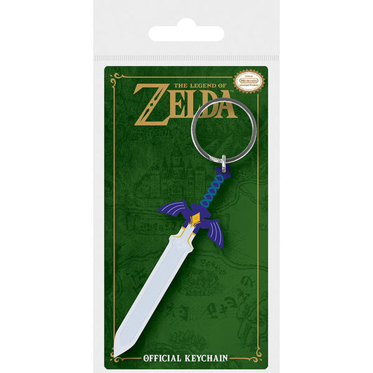 Legend of Zelda Rubber Keychain - Master Sword