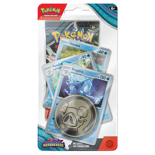 Pokemon TCG: Scarlet & Violet Twilight Masquerade Checklane Booster - Kingdra