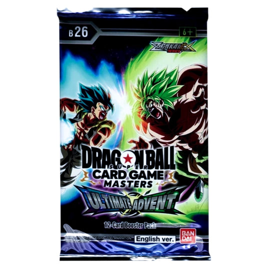 Dragon Ball Super CG Masters: Ultimate Advent B26 Booster Pack