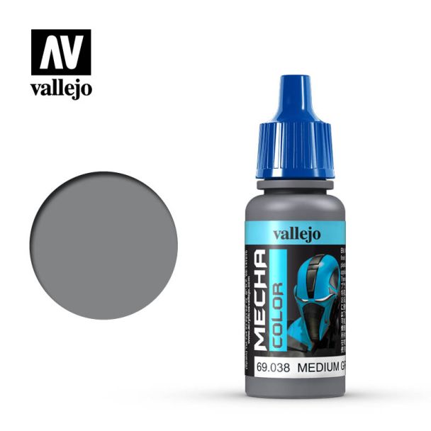 Vallejo Mecha Color - Medium Grey [69.038] (17ml)