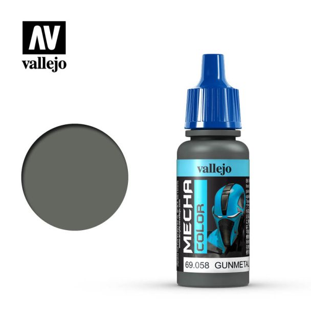 Vallejo Mecha Color - Gunmetal [69.058] (17ml)