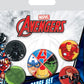 Marvel Pin-Back Badges 5-Pack Avengers Assemble