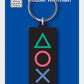 Sony PlayStation Rubber Keychains Shapes 6 cm Case