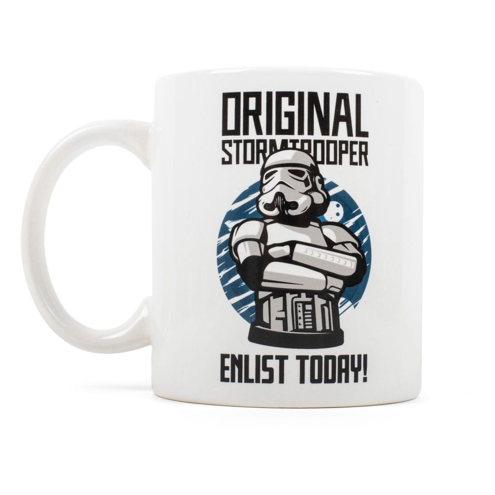 Star Wars Original Stormtrooper Mug Enlist Today White