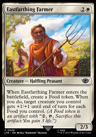 (008) Magic The Gathering The Lord of the Rings: Tales of Middle-earth Single: Eastfarthing Farmer  Common