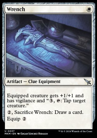 (037) Magic The Gathering Murders at Karlov Manor Single: Wrench  Uncommon