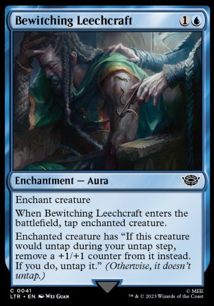 (041) Magic The Gathering The Lord of the Rings: Tales of Middle-earth Single: Bewitching Leechcraft  Common