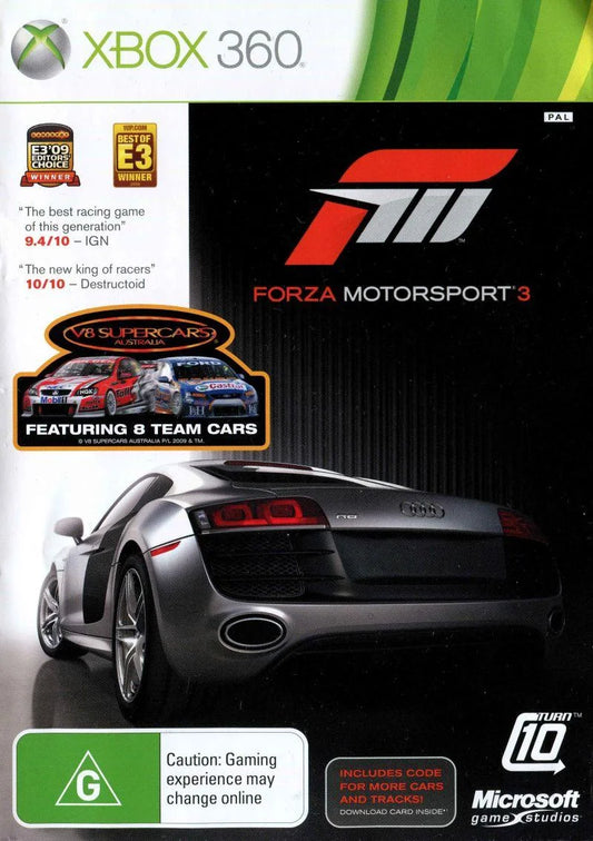 Xbox 360: Forza Motorsport 3