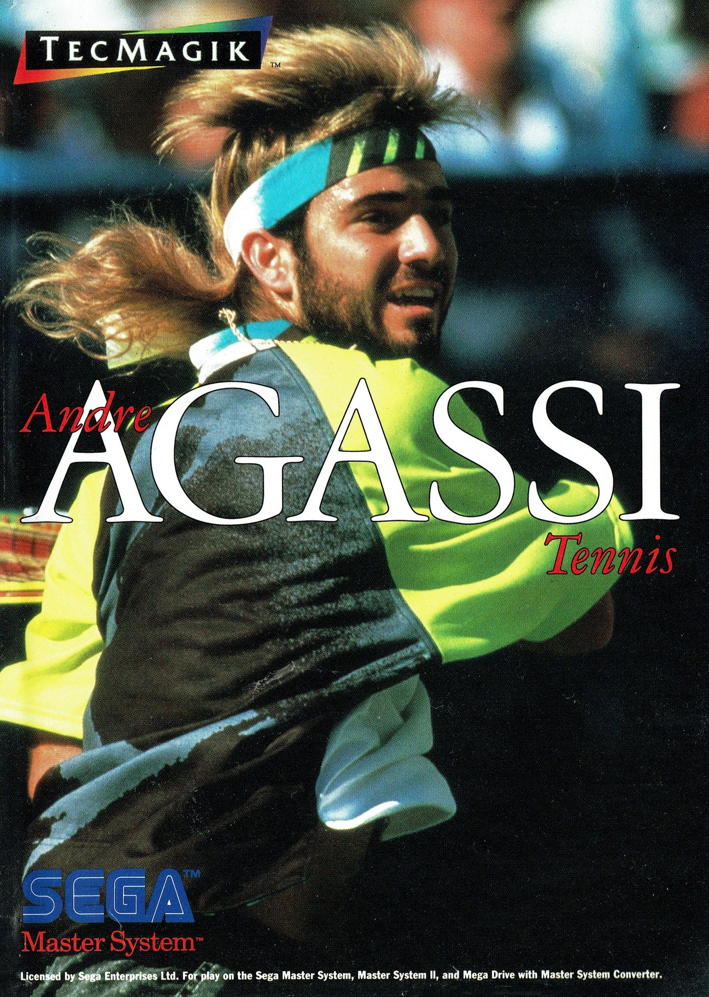 Master System: Andre Agassi Tennis