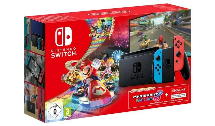 Nintendo Switch: Nintendo Switch Mario Kart 8 Deluxe Bundle