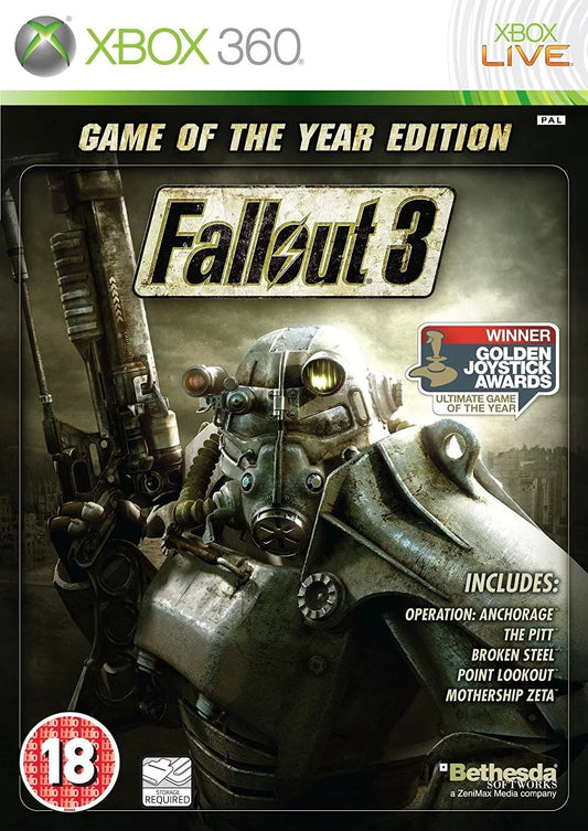 Xbox 360: Fallout 3 [Game of the Year]