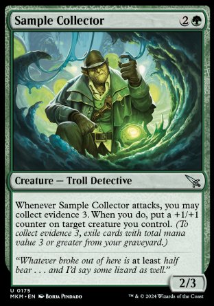 (175) Magic The Gathering Murders at Karlov Manor Single: Sample Collector  Uncommon