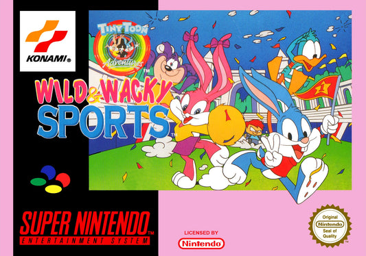 Super Nintendo: Tiny Toon Adventures Wild & Wacky Sports