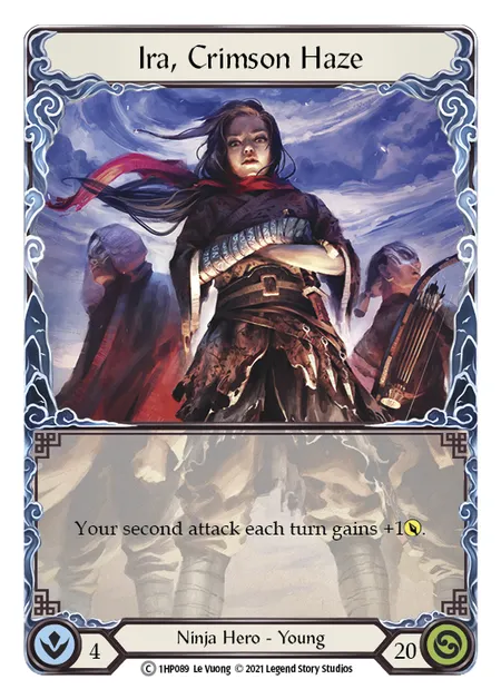 (1HP089) Flesh & Blood TCG History Pack 1 Single: Ira, Crimson Haze (Regular)  Common