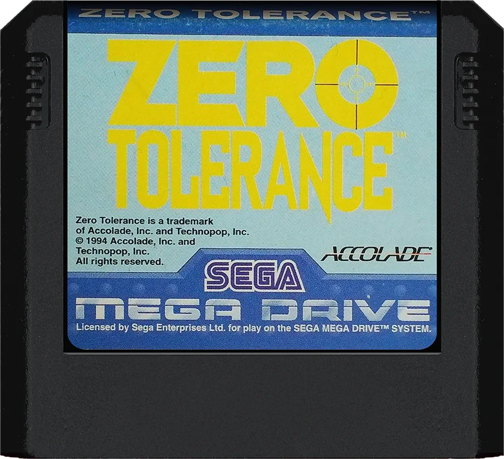 Mega Drive: Zero Tolerance