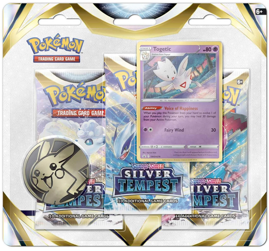 Pokemon TCG Silver Tempest Triple Pack - Togetic