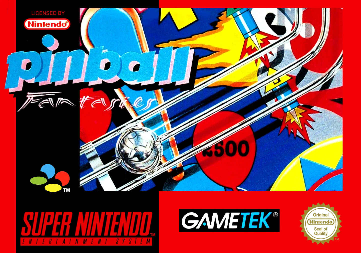 Super Nintendo: Pinball Fantasies