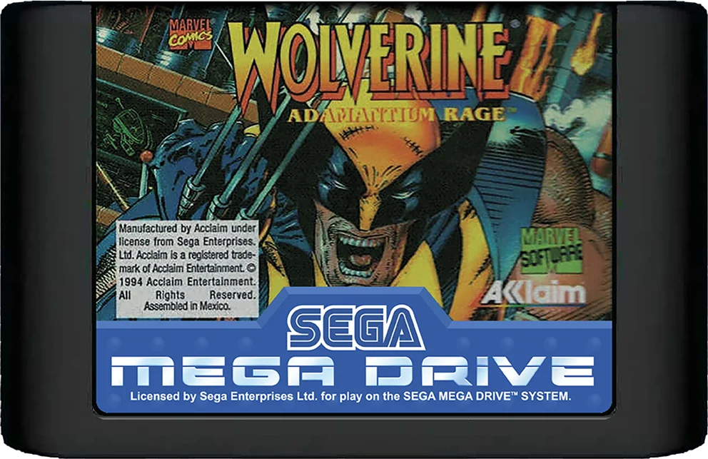 Mega Drive: Wolverine: Adamantium Rage