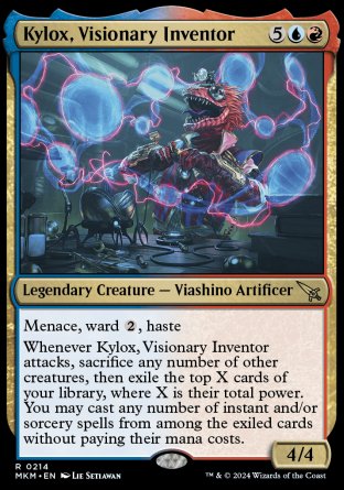 (214) Magic The Gathering Murders at Karlov Manor Single: Kylox, Visionary Inventor  Rare