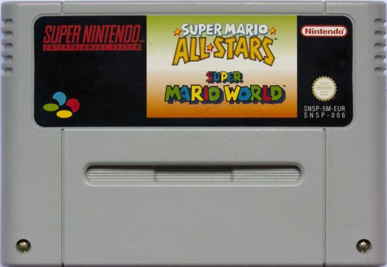 Super Nintendo: Super Mario All-stars and Super Mario World