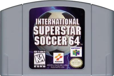 Nintendo 64: International Superstar Soccer 64