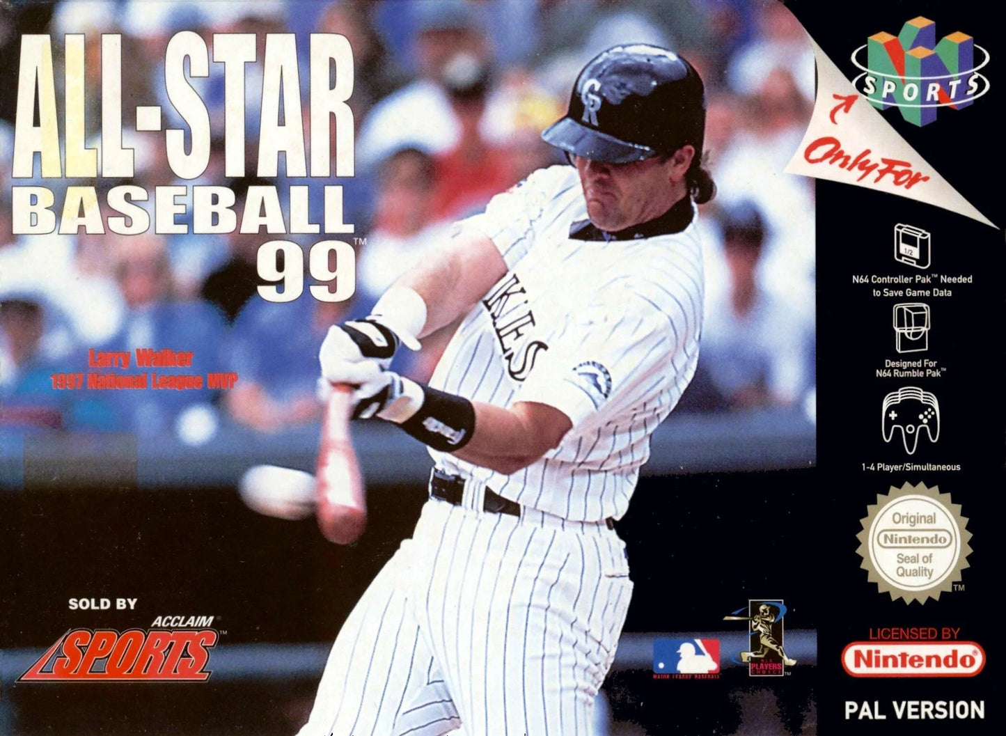 Nintendo 64: All-Star Baseball 99