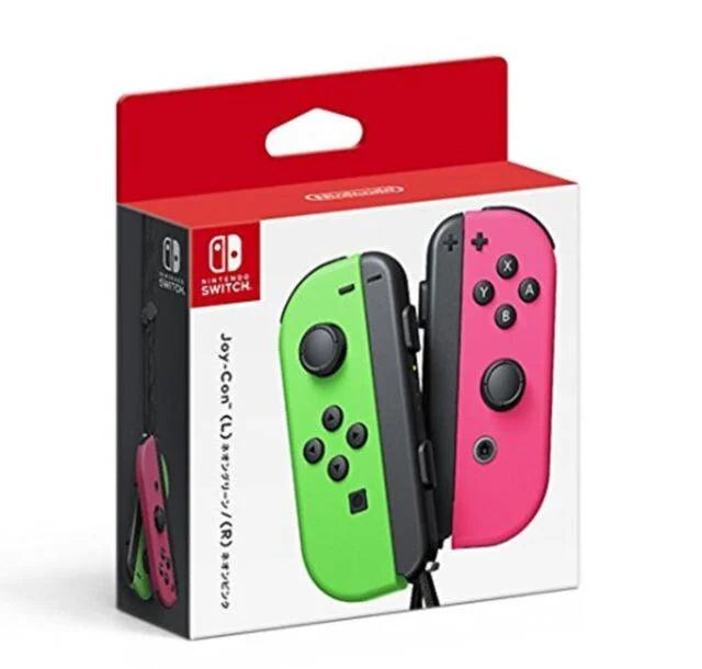 Nintendo Switch: Joy-Con Neon Green & Neon Pink