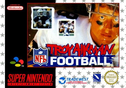 Super Nintendo: Troy Aikman NFL Football