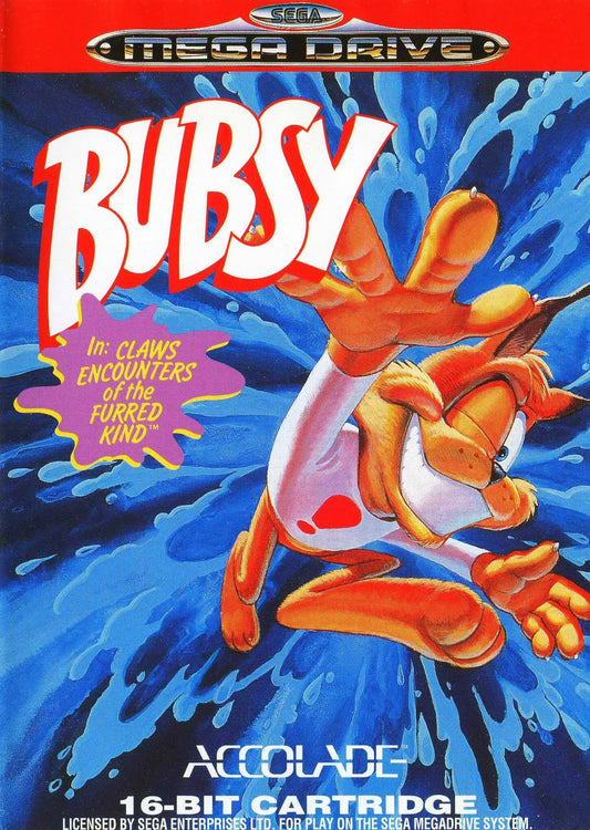 Mega Drive: Bubsy in: Claws Encounters of the Furred Kind