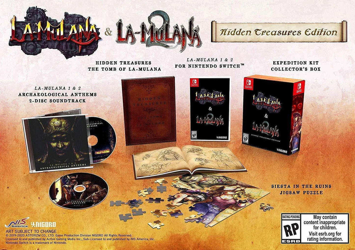 Nintendo Switch: La-Mulana 1 & 2: Hidden Treasures Edition