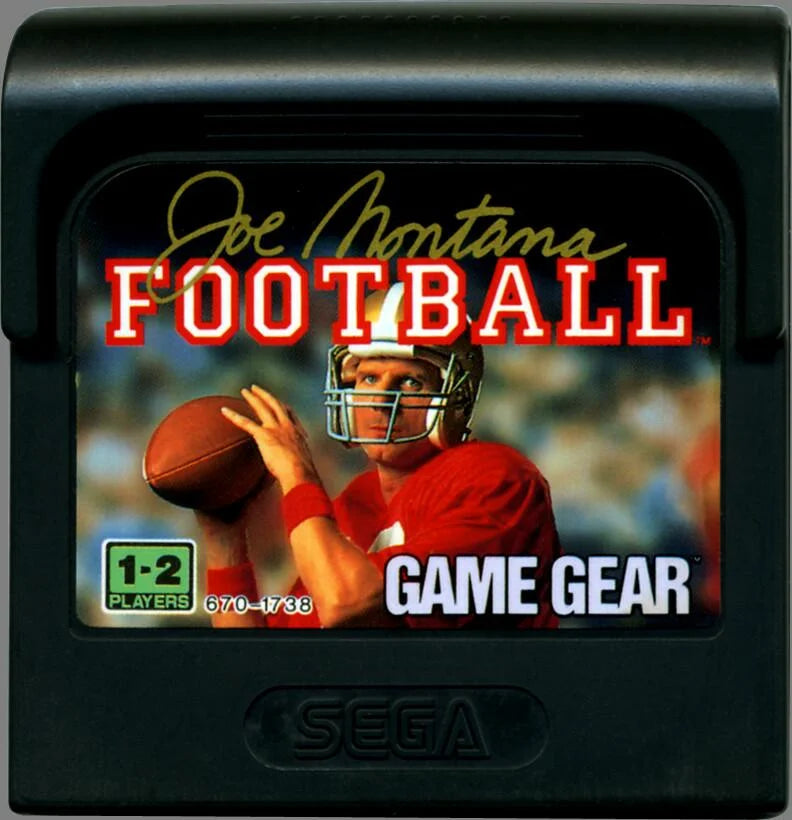 Game Gear: Joe Montana Football