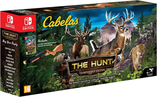 Nintendo Switch: Cabela's The Hunt Championship Edition [Gun Bundle]