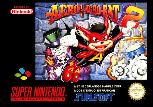 Super Nintendo: Aero the Acro-Bat 2