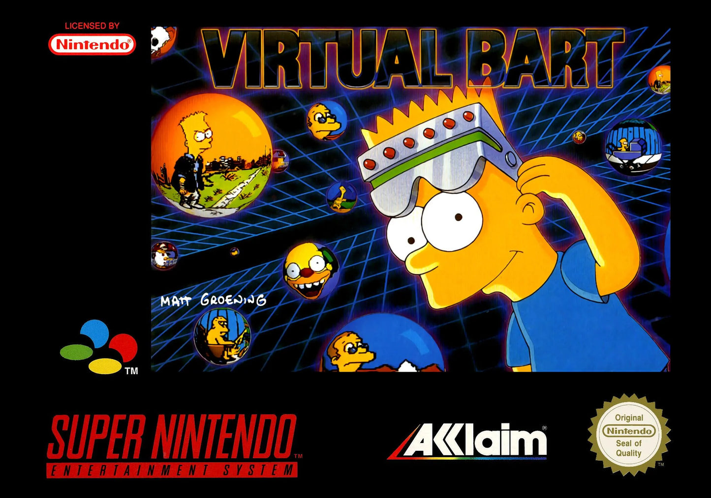 Super Nintendo: Virtual Bart