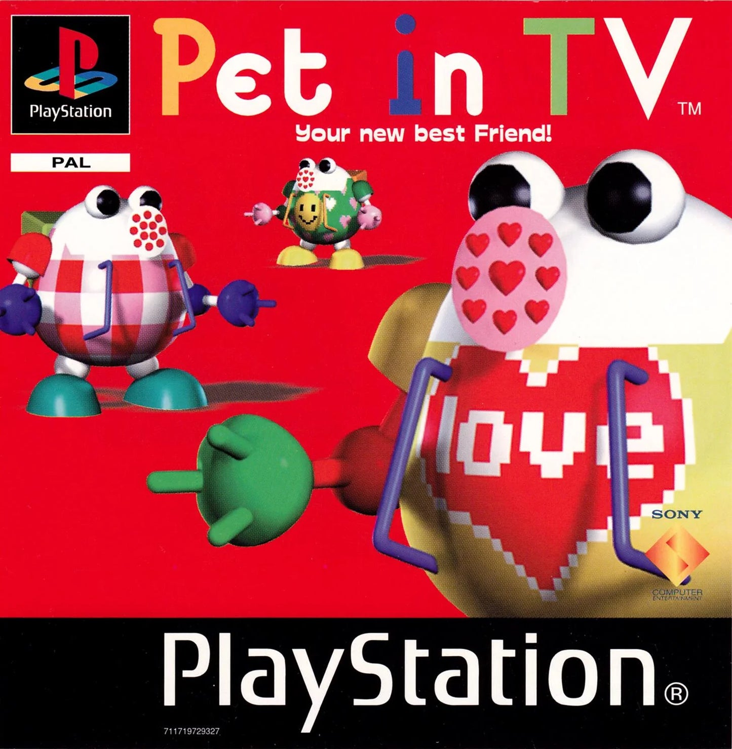 Playstation: Pet in TV