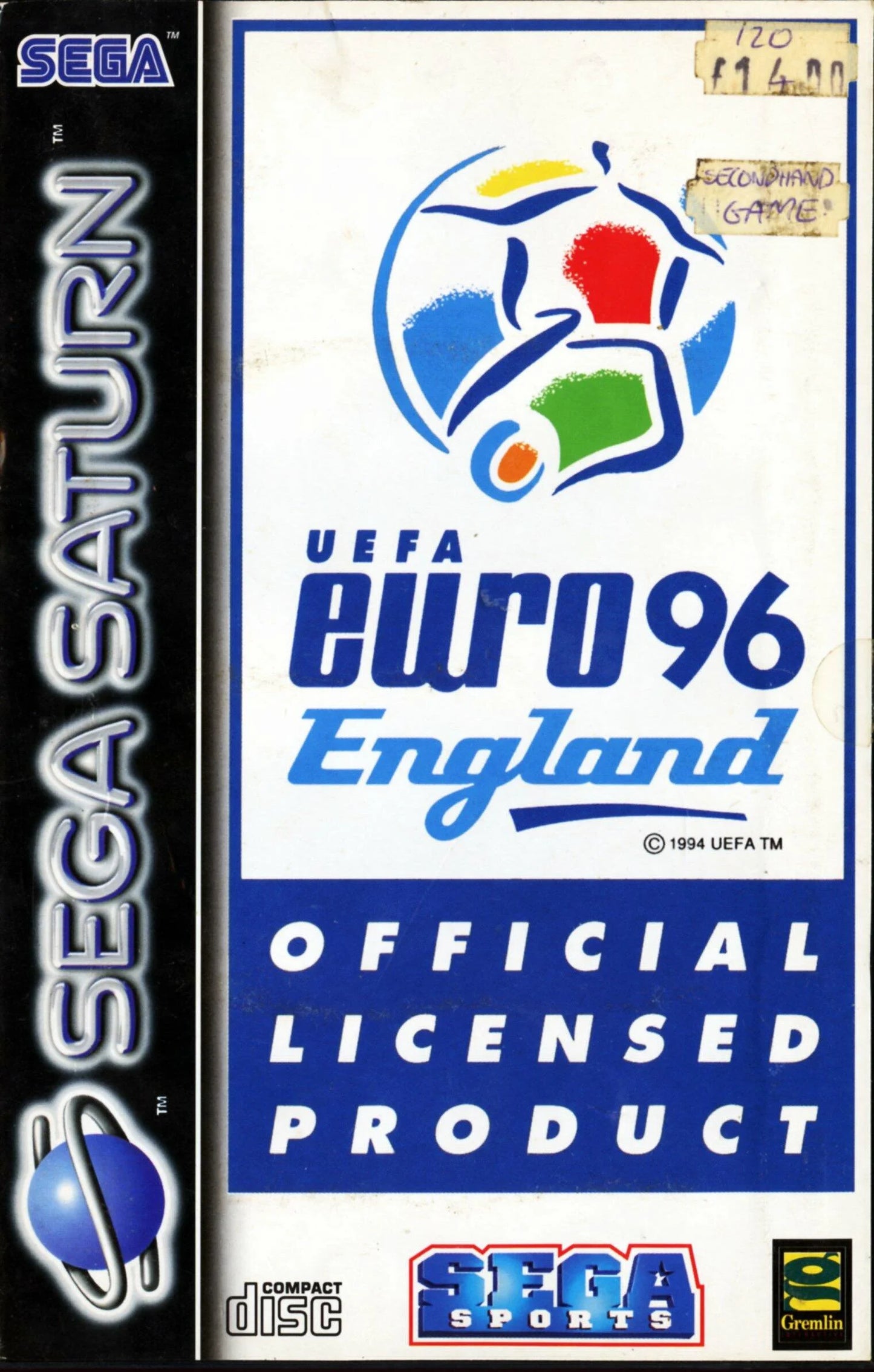 Saturn: UEFA Euro 96 England