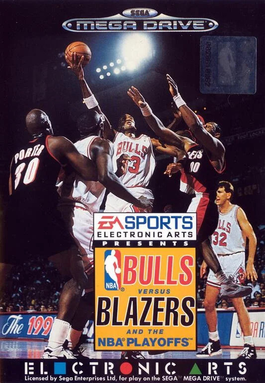 Mega Drive: Bulls versus Blazers and the NBA Playoffs