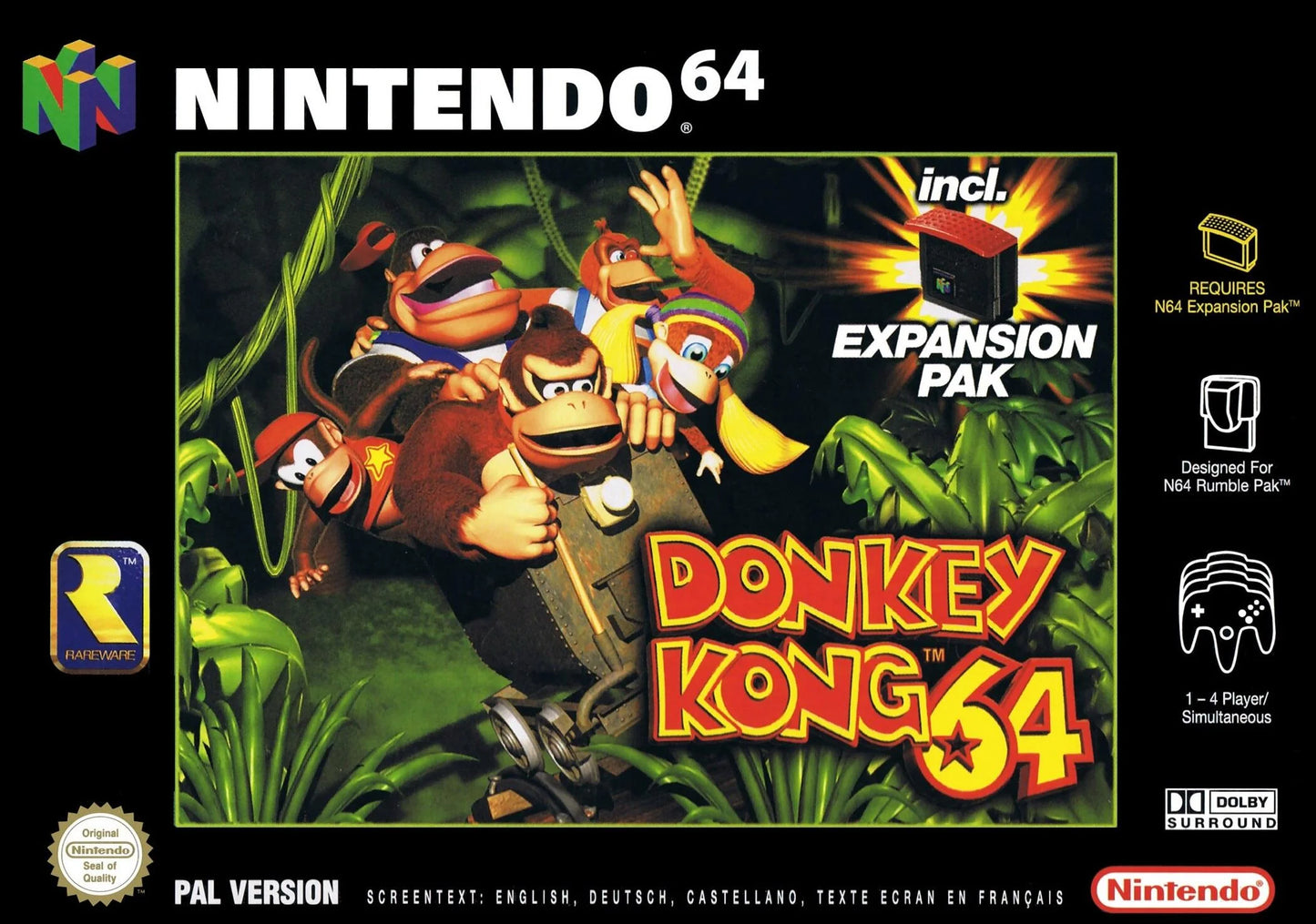 Nintendo 64: Donkey Kong 64