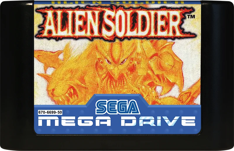 Mega Drive: Alien Soldier