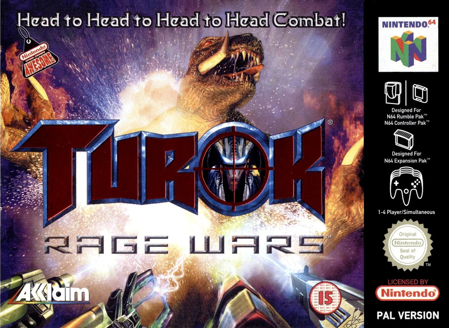 Nintendo 64: Turok Rage Wars