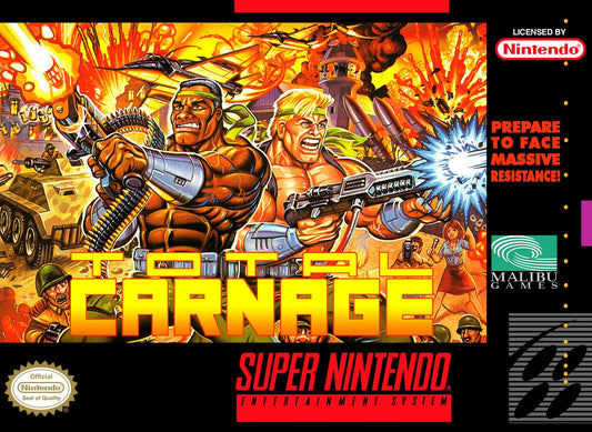 Super Nintendo: Total Carnage