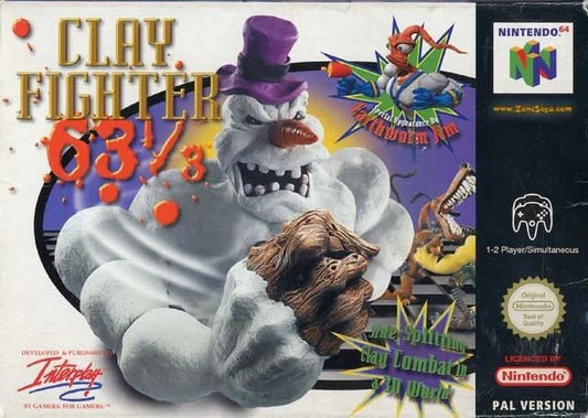 Nintendo 64: Clay Fighter 63 1/3