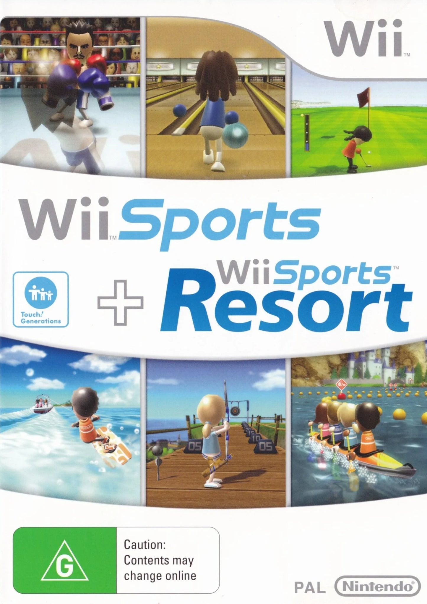 Nintendo Wii: Wii Sports & Wii Sports Resort