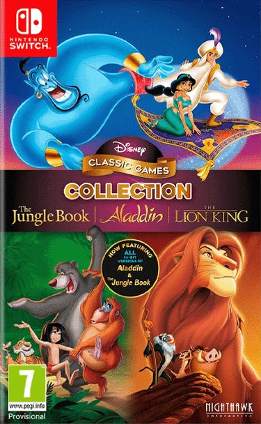 Nintendo Switch: Disney Classic Games Collection: The Jungle Book, Aladdin, & The Lion King