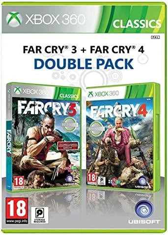 Xbox 360: Far Cry 3 + Far Cry 4 Double Pack