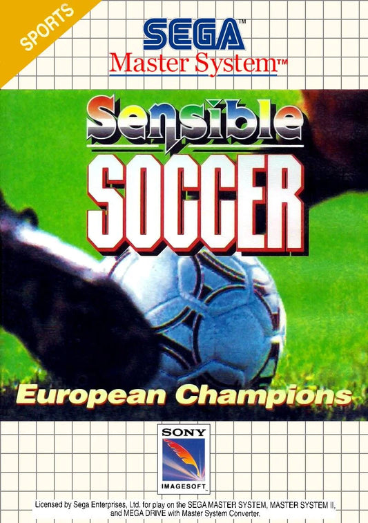 Master System: Sensible Soccer: European Champions