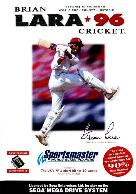 Mega Drive: Brian Lara Cricket 96